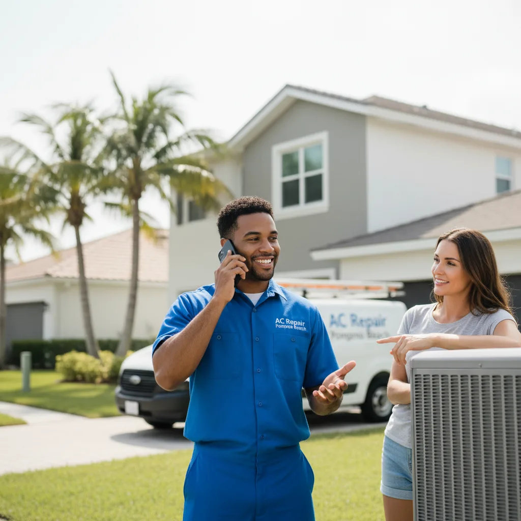 AC Repair Pompano Beach customer support in Ellenton